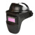 海斯迪克 电焊面具 自动变光防烤脸头戴式面罩HKsq-692 变光黑色 