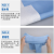 定制适用尘纸工业擦拭纸除尘纸吸吸水纺布蓝色白色大卷尘布擦纸 白色（2030厘米）500张/卷