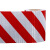 沸耐笙 FNS-24819 红白斜纹反光警示贴 20cm宽*25m长 1卷