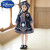 迪士尼（Disney）三月三少数民族服装女童哈尼族服饰儿童哈尼广西壮族演出服女宝宝 红色贝壳款 110cm(110cm)