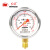 红旗（HONGQi）YTN-60径向充油抗震水压表0-0.16mpa耐震防震油压表气压表M14*1.5	