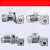 NMRV涡轮蜗杆减速机带电机铝壳三相380两相220单相调速定速变速机 NMRV90