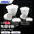 海斯迪克 HKC-138 陶瓷坩埚带盖 耐高温实验室用品 25ml（1个） 
