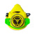 SHIGEMATSU硅胶防尘口罩面具TW01SC 不带滤盒（多种颜色可选，备注） 1个