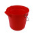 利得 刻度桶加厚塑料桶多功能清洁桶 10L黄色