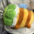 小苦bee玩偶苦瓜脸蜜蜂公仔奶油农场苦瓜切片蜜蜂抱枕睡觉布娃娃 巴扎黑 约30厘米 标准