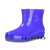 德国进口品质时尚短筒防水鞋雨鞋低筒雨靴女夏季厨房工作胶鞋 蓝色单鞋标准码 36