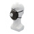 耐呗斯 KP95杯型口罩 防酸性气体活性炭口罩 耳戴式有阀 外置鼻梁NBS9585VCP 15只/盒