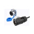 凌科防水连接器LP-24航空插头HDMI航插接插件公母插座双头带线1米 LP24-HDMI 2.0公头(1米)