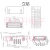 zh1.5MM连接器卧贴立贴2P3P4P5P6P7P8P9P10P贴片针座插座卧式立式 立贴 8P(10个)