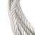 适用国标304不锈钢钢丝绳1 2 3 4 5 6 8 10 20钢丝绳钢丝晾衣绳细软绳 16mm7x19 1米