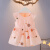 迪士尼0-1-2-3岁婴儿衣服女宝宝连衣裙无袖夏装百天新生儿韩版棉布裙子 白色棒棒糖 66cm(0-2月)
