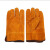 卫莱护特  短款牛皮电焊手套二层牛皮焊接焊工耐磨隔热劳保防护手套  加固   4双起订