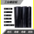 高压绝缘胶皮橡胶垫黑色工业橡胶板耐磨减震 3mm 5mm 10kv配电房地垫 500*500（黑色） 8mm厚
