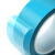米乐奇 PET透明单面蓝色胶带无痕强力胶带-30mm宽X50米长