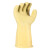 耐酸碱橡胶手套工业化工手套加长加厚耐用耐磨耐腐蚀乳胶塑胶皮防水防油劳保 黑色加厚（50cm）