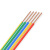 金龙羽 国标铜芯电线电缆单芯多股软线BVR*10平方电线100米/卷 绿色(货期15天)