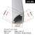 艾思欧 PVC墙角线槽 明装直角隐形阴角三角扇形走线槽 灰色滑盖款宽1.4cm 1米/根【一根装】 ASOL0002