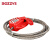 BOZZYS BD-L11-6  可调节缆绳锁具1.8M不锈钢缆绳直径6MM 含挂锁吊牌