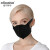 爱不释手 3D立体防护口罩 儿童口罩 一次性防尘口罩 成人3d防护口罩黑色30片 
