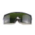 仁聚益定制适用电焊眼镜焊工专用激光防护眼镜护目镜墨镜保护眼睛护眼男工地焊接 电焊款墨色+镜布