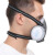 护为佳（HUWEIJIA） HWJ-0015 防尘面具面罩煤矿打磨装修防粉尘 308型+20片滤芯 1套