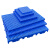 防潮板网格垫板塑料垫板防潮垫仓库托盘承重板冷库地台板塑料托盘 普通斜纹30*30*2.5CM(蓝色)面积小不划算