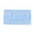 防护盾(protection)口罩一次性活性炭四层防护透气防飞沫成人男女含熔喷布50只装 蓝色三层非独立包装50只/盒