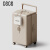 2024新款行李箱女大容量拉杆旅行密码皮箱子男加厚结实耐用 奶茶色 24寸PLUS加厚设计+宽拉杆置物平