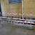 钢米 定制道闸杆停车杆铝合金栅栏杆 红白三层 6米