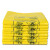 海斯迪克 HKY-86 加厚黄色医疗垃圾袋 【100个】平口式塑料袋 医疗诊所废物垃圾袋 平口 45*50cm