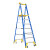稳耐平台梯 稳耐梯子玻璃钢单侧平台人字梯折叠梯人字梯 4CN FG P170-7CN FG(7步)