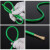 安达通 包塑钢丝绳 涂塑包胶绿色国标牵引绳钢丝线 绿色 直径18mm 
