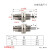 定制小型气动微型迷你气缸针型作用螺纹笔型CJPB6/CDJP2B10/CJ1B4 CJPB15-5
