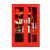 JN JIENBANGONG 消防柜 微型消防站消防器材套装展示柜应急工地柜消防箱工具柜 1400*900*390mm双人豪华套餐