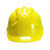 山头林村OD安全帽工地ABS三筋加固工程建筑防砸抗冲击施工帽领导安全头盔 黄色(ABS 三筋加固)