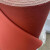 无味硅胶防火布阻燃耐高温隔热布电焊帆布A级灭火毯硅钛布三防布 红色硅胶布1米宽035mm厚50米A级防火