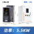 上海人民变频器恒压供水变频柜三相控制柜380V电机风机水泵调速器 5.5KW( 新款 ) 重载矢量变频器
