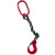 京棣工品 起重吊链 钢铁链 吊索行车吊车吊链 单位：个 3吨2.5米4钩 