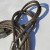 压制钢丝绳吊索具涂油铝合金起重钢缆绳拖车货车牵引6 8 10 12 16 10毫米粗 1m