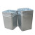 适用户外垃圾桶内胆内桶 垃圾箱内胆 不锈钢内胆镀锌板内桶定做定 方形25*20*38cm