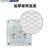 西野F5系列大板明装开关带插座面板86型家用墙壁电源插座明装线盒白色 五孔插座
