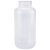 广口塑料瓶 高品质HDPE塑料大口圆瓶 PP加厚塑料瓶 本白色 棕色塑料样品瓶 留样瓶 洁净包装半透 PP(半透明)60ml,10个洁净包装