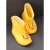 G.DUCKKIDS小黄鸭学生雨鞋套上专用蛙胶多功能儿童靴裤一体超轻水小黄鸭可爱 黄色小鹿 内长14.5cm适合1-2岁