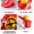 安全帽带风扇适用防晒遮阳大帽檐遮脸帘夏季建筑工程户外 红色太阳能风扇帽