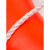 救生圈船用专业实心泡沫反光塑料成人大人PVC紧急应急防汛救生圈 8MM30米橘色绳配环配钩