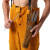 友盟 AP-9110GB金棕色牛皮焊枝袋 焊工便携式焊条袋 宽9cm长35cm 1个【可定制】