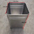 适用于戶外垃圾桶内胆内桶定制镀锌板材料不锈钢方形垃圾桶方 不锈钢长31*宽31*高48CM 两个包
