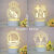 天颛皇马小夜灯摆件立体装饰灯球队组合标志曼联巴萨曼城拜仁周边台灯 094 充电 三色