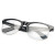可折叠电焊专用防强光防电弧玻璃镜片防打眼飞溅防护眼镜焊工护眼护目镜 G16可折叠款-透明镀膜【略黄】 1幅眼镜